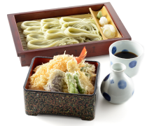 へぎそばと天重セットイメージ
